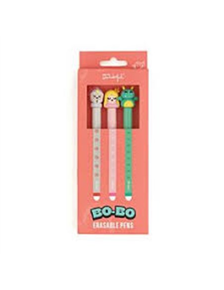 Set de 3 stylos effaçables bo-bo – contes de fées - mr wonderful