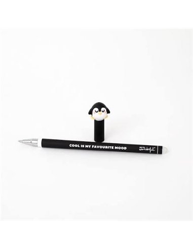 Stylo effaçable Bo-Bo pingouin - Mr Wonderful