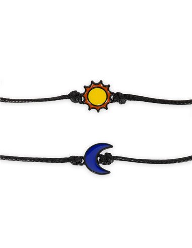 Set de 2 Bracelets - Sun & Moon - Set of 2 Bracelets - Legami