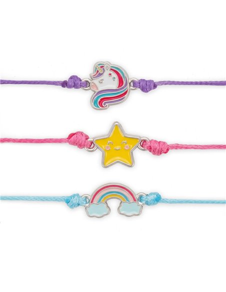 Set de 3 Bracelets - Unicorn - Set of 3 Bracelets - Legami