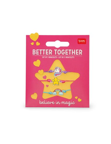 Set de 3 Bracelets - Unicorn - Set of 3 Bracelets - Legami