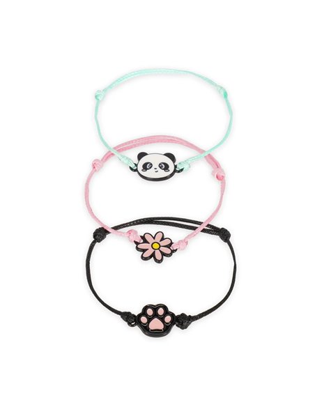 Set de 3 Bracelets - Panda - Set of 3 Bracelets - Legami