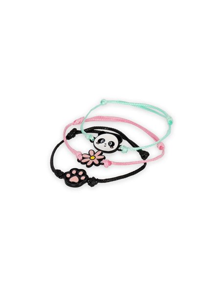 Set de 3 Bracelets - Panda - Set of 3 Bracelets - Legami