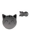 Oreiller avec Masque de Sommeil chat gris - itotal