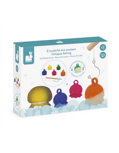 Jeu de Pêche à la ligne Poulpes - Janod