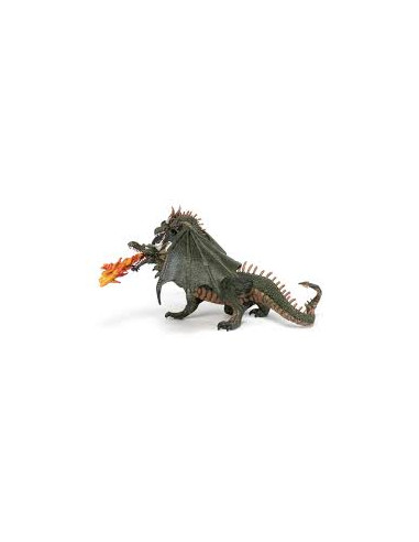 Figurine Dragon Deux Têtes Papo - Jouet Fantastique