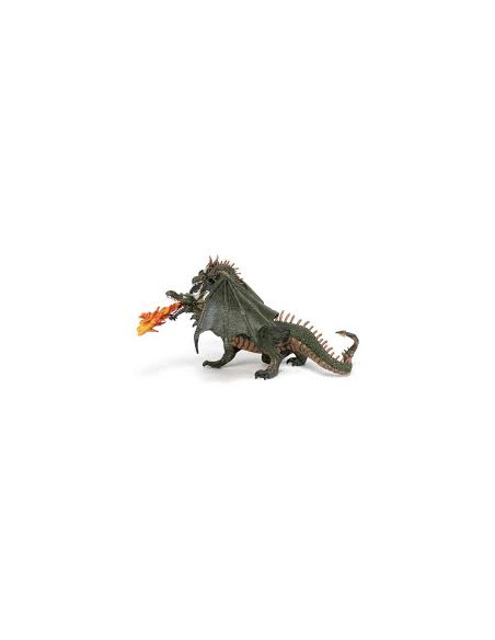 Figurine Dragon Deux Têtes Papo - Jouet Fantastique