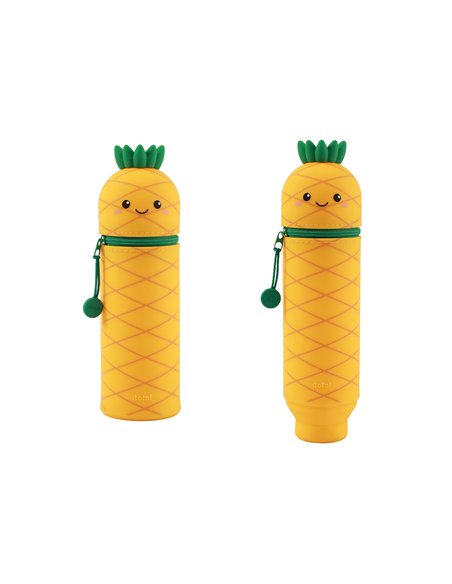 Étui à crayons de silicone freshmarket POPPY l'ananas - itotal