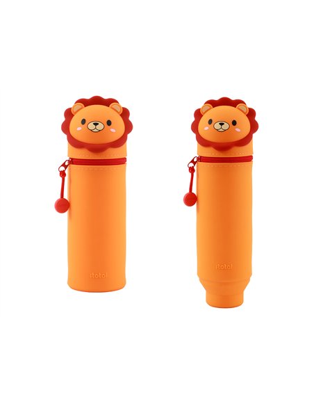 Étui à crayons de silicone LION - itotal