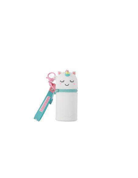 Porte-clés pochette en silicone licorne - itotal