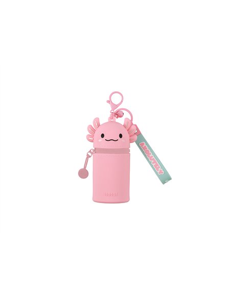 Porte-clés pochette en silicone axoloth - itotal