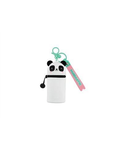 Porte-clés pochette en silicone panda - itotal
