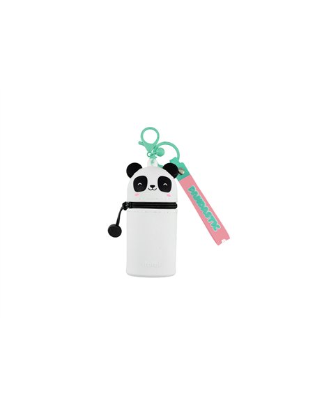 Porte-clés pochette en silicone panda - itotal
