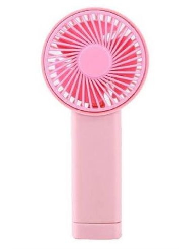 Ventilateur portable rose - itotal