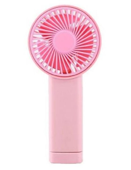 Ventilateur portable rose - itotal