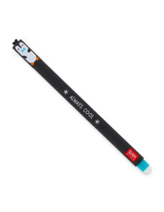 Stylo legami encre gel effacable - pingouin