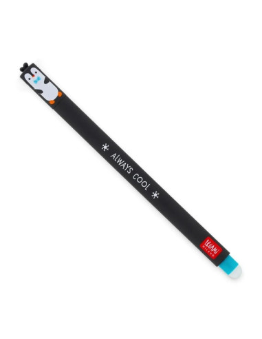 Stylo legami encre gel effacable - pingouin
