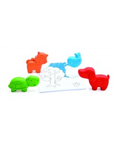 Crayons en forme d'Animaux - Hape