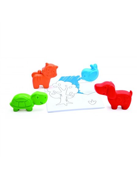 Crayons en forme d'Animaux - Hape