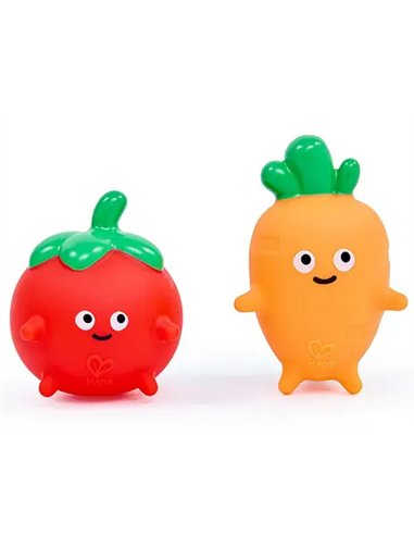 Set de 2 jouets de bain - petits légumes - Hape