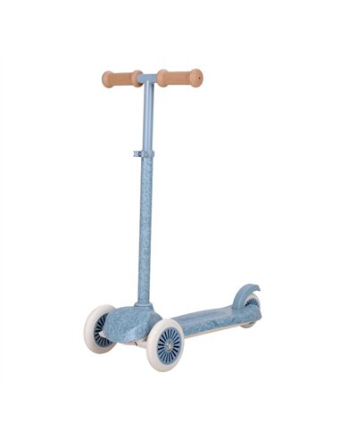 Trottinette 3 roues - Safari Dreams Blue - Little dutch