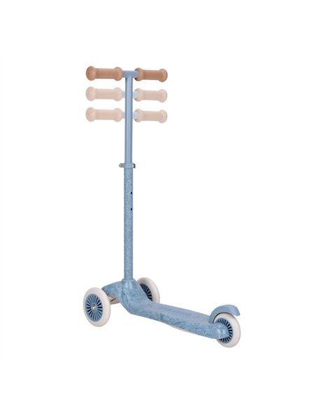 Trottinette 3 roues - Safari Dreams Blue - Little dutch