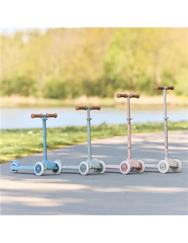 Trottinette 3 roues - Safari Dreams Blue - Little dutch
