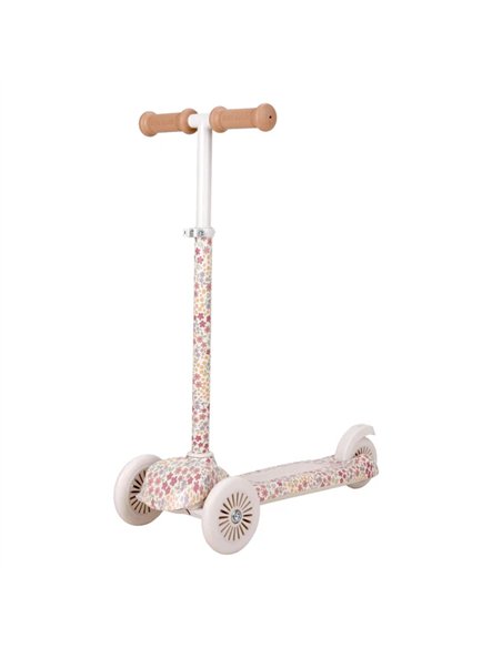 Trottinette 3 roues - flowers - Little dutch