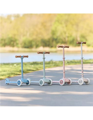 Trottinette 3 roues - flowers - Little dutch