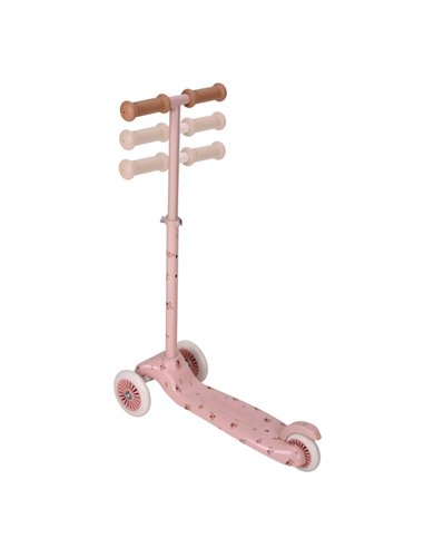 Trottinette 3 roues - rose - Little dutch