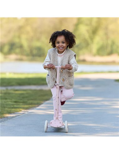 Trottinette 3 roues - rose - Little dutch