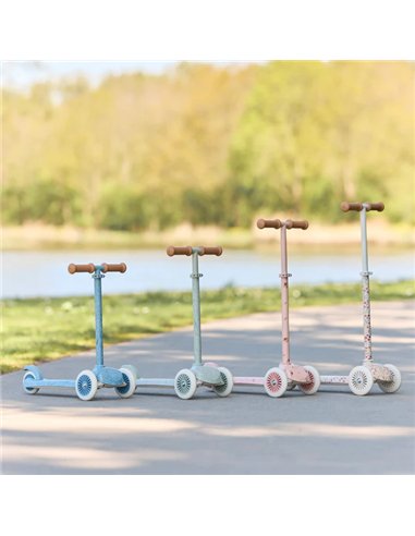 Trottinette 3 roues - rose - Little dutch