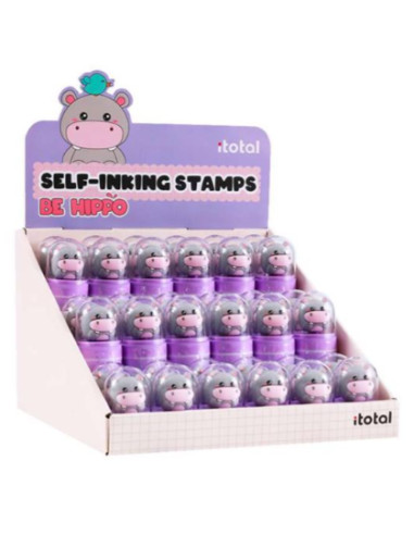 Tampon Encreur Hippopotame - iTotal