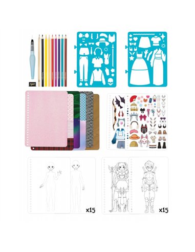 Carnet de mode - Manga - Buki