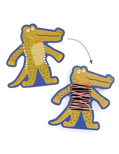 Premier tissage - Les pulls des animaux - Djeco