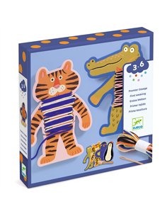 Premier tissage - Les pulls des animaux - Djeco