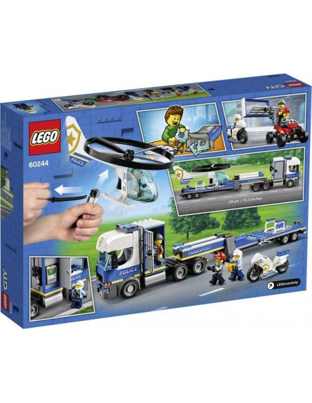 Transport helicoptère police