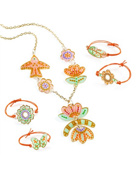 DIY - Plume et lotus - Djeco