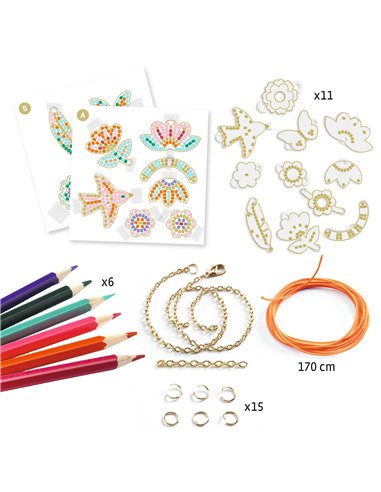 DIY - Plume et lotus - Djeco