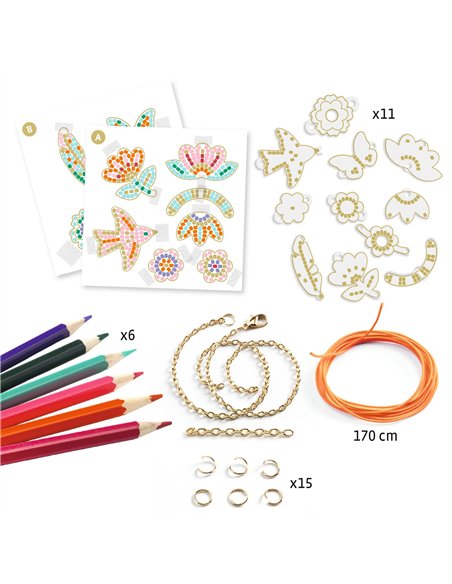 DIY - Plume et lotus - Djeco