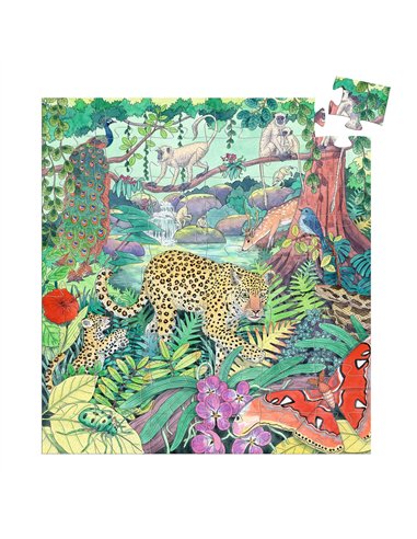 Puzzle Jungle indienne - 54 pcs - Djeco