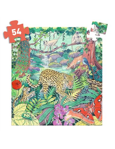 Puzzle Jungle indienne - 54 pcs - Djeco
