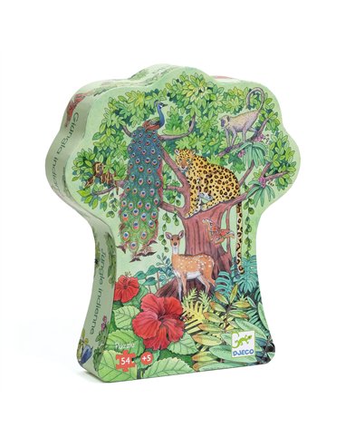 Puzzle Jungle indienne - 54 pcs - Djeco