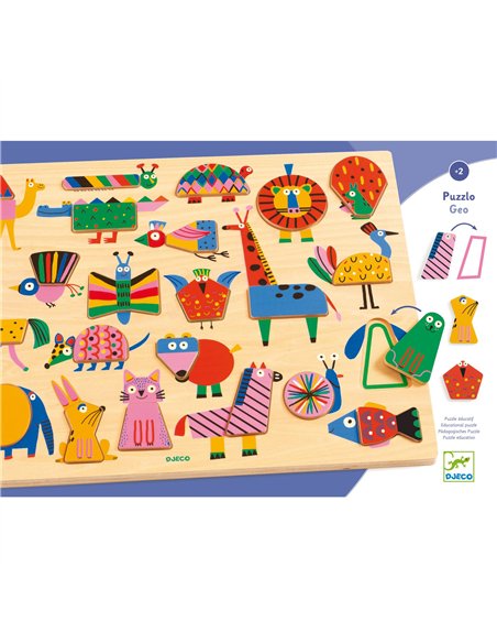 Puzzlo Geo - Djeco