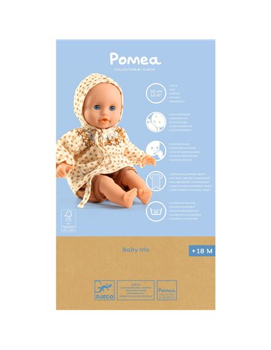 Baby pomea poupon - Baby Iris - pomea djeco