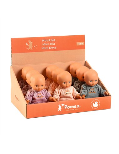 Baby pomea poupon - Mini Lola, Ola, Dina - pomea djeco