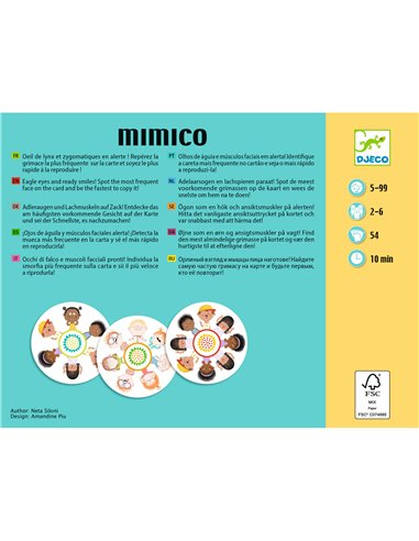 Jeu de cartes - Mimico - Djeco