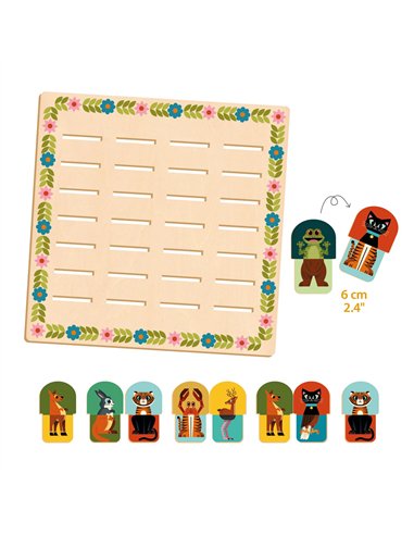 Mémo Mix&match - Djeco
