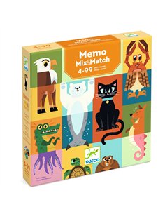 Mémo Mix&match - Djeco