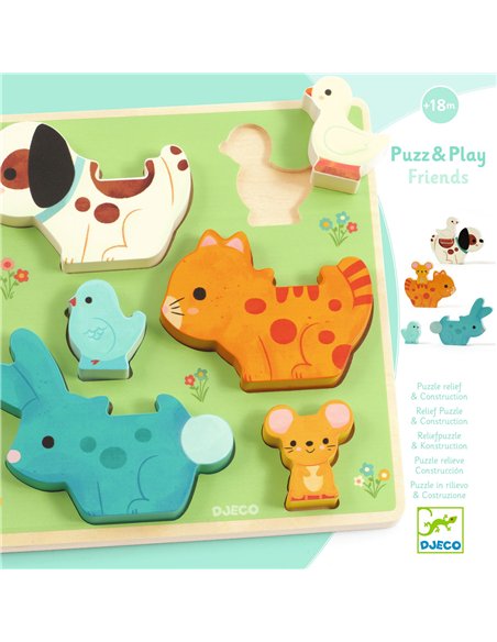 Puzz & Play Friends - Djeco